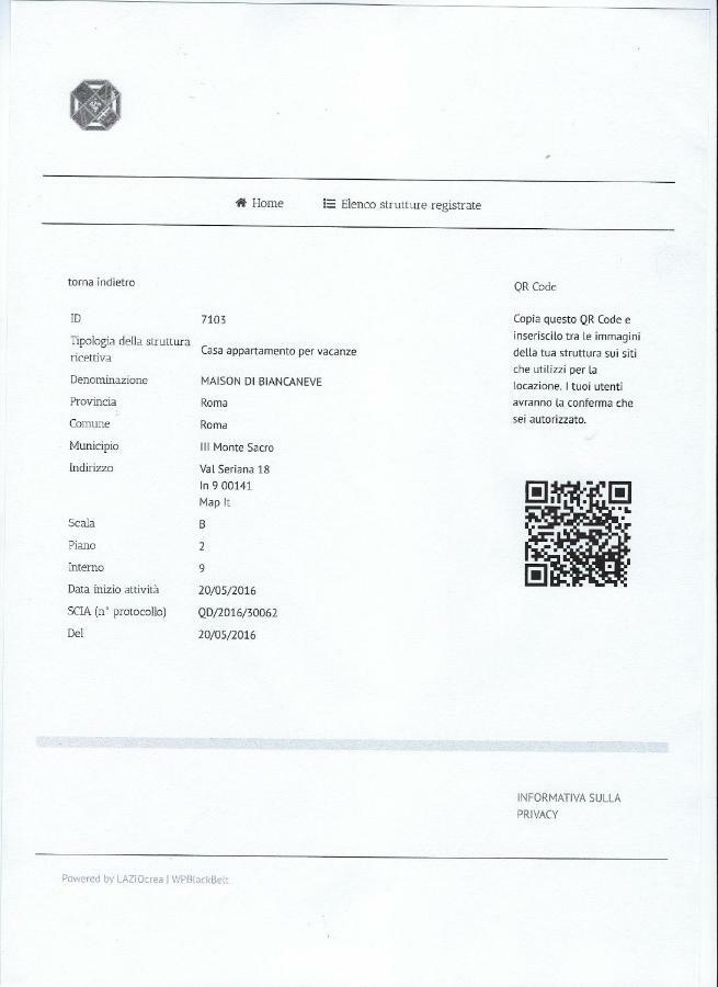 Maison Di Biancaneve 로마 외부 사진